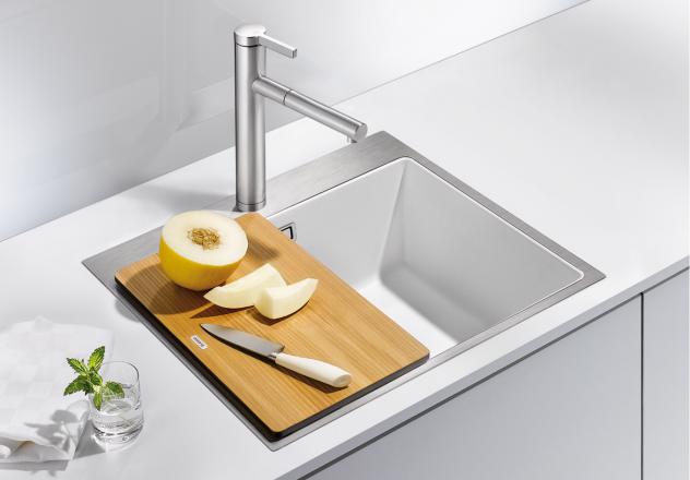 524112 Кухонная мойка Blanco Subline 500-IF/A белый  Blanco Subline Белый - Вид №5