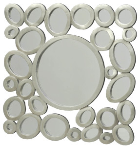 17888S8 Панно "Кольца с зеркалами квадрат" LAB.Space