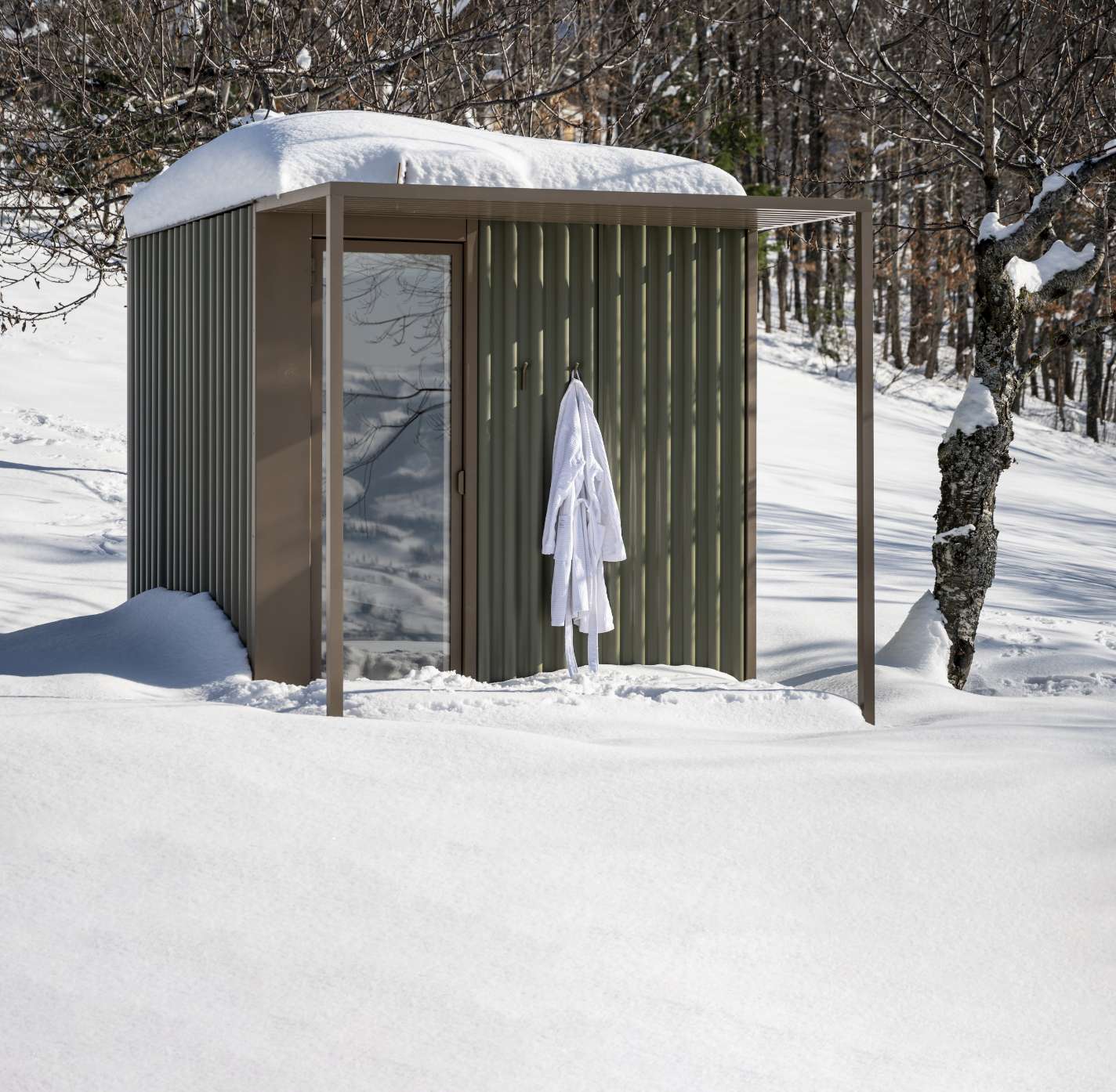 Финская сауна на открытом воздухе Effegibi CABANON ARCH-00131765 - Вид №7