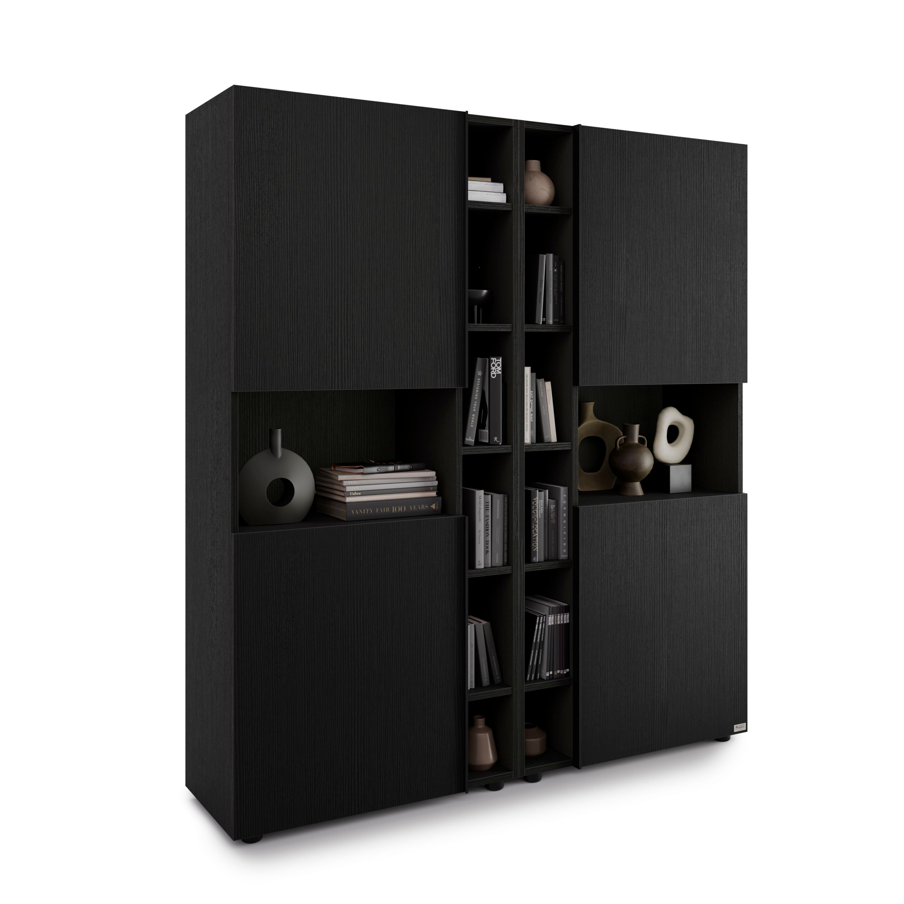 Настенный книжный шкаф из меламинированного материала Mobili Fiver ROMINA ARCH-00138664 - Вид №33