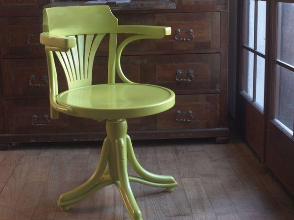 TON Вращающийся стул из дерева с 4-мя спицами sun-id-1503662 - Вид №7