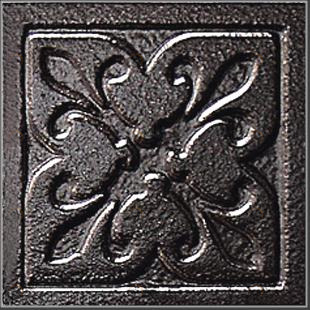 Вставка Орлеан черный 60х60 Керамика Будущего sun-id-322953