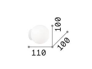 Настенный светильник Ideal Lux Белый Mapa ARCH-00085859 - Вид №3