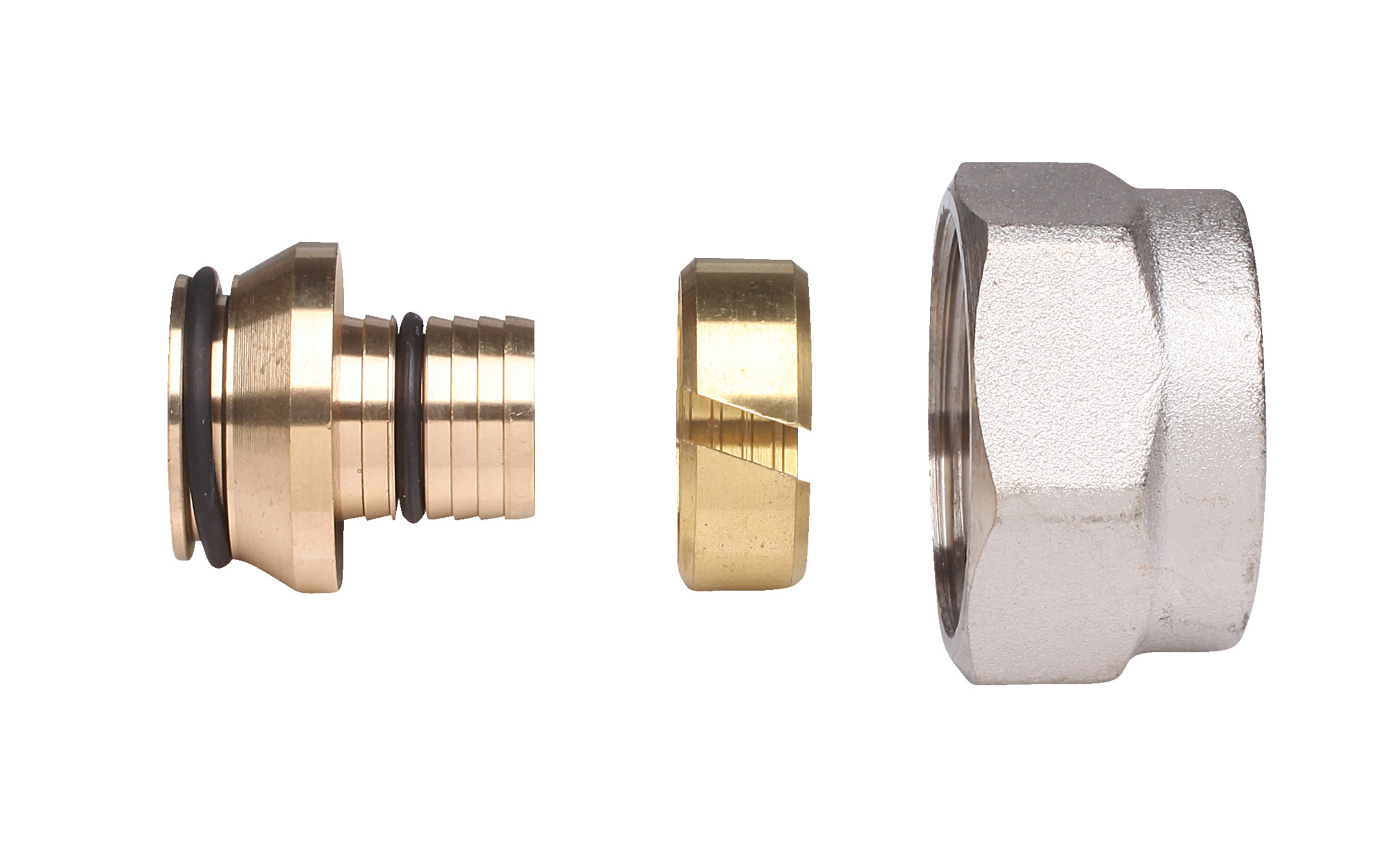 Danfoss Фитинги для полимерных труб (PEX) Уплотн. фитинги PEX 17х2 G3/4'' вн 013G4162  - Вид №19