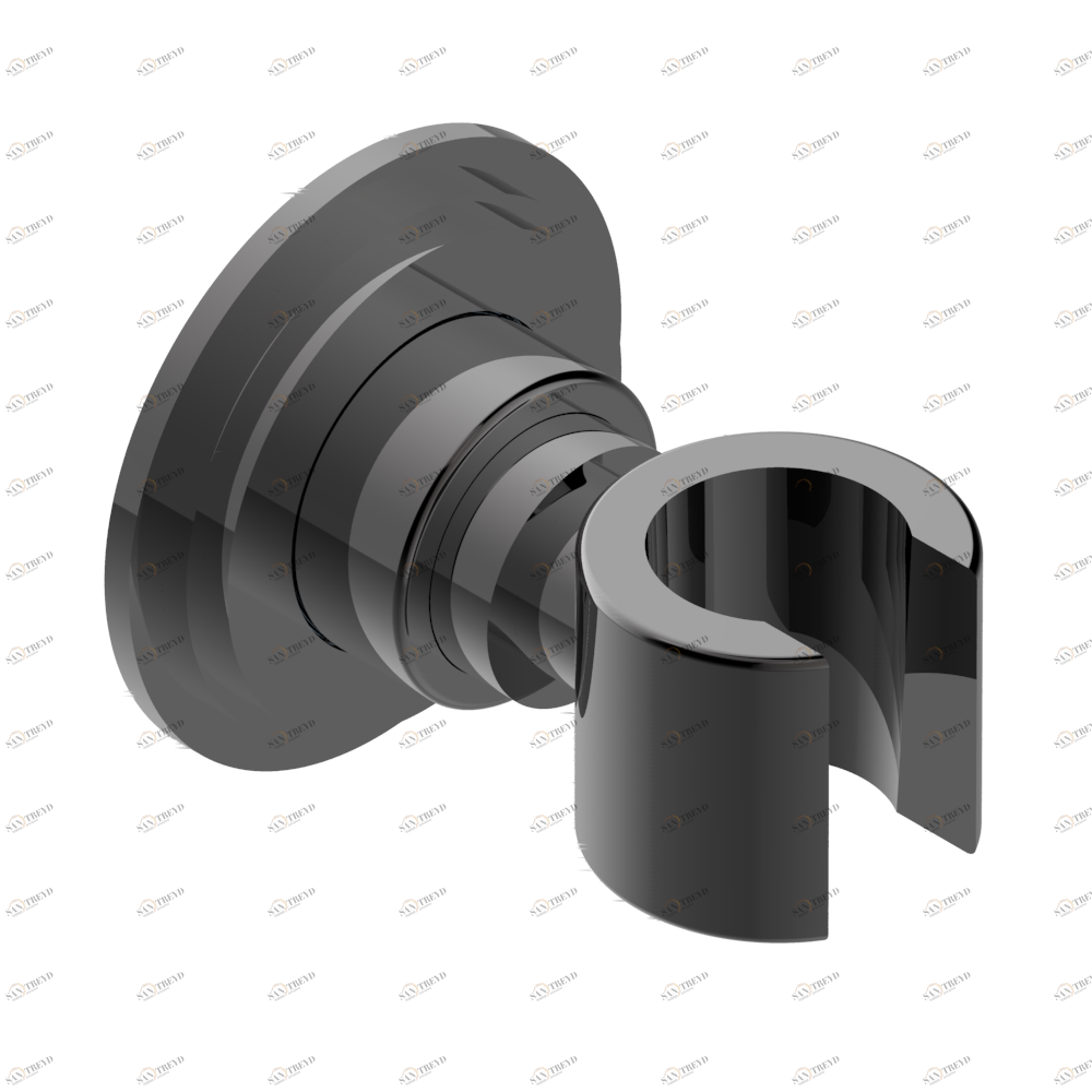 G2I-53F Кронштейн стационарный встраиваемый в стену Thg-paris Le 9 Nero Marquina Matt graphite PVD G2I 53F CAT.F