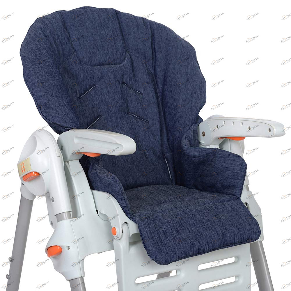 Съемный чехол для стульчика для кормления "Джинса" (водостойкое покрытие) VAMVIGVAM  281629 Синий Santreyd 