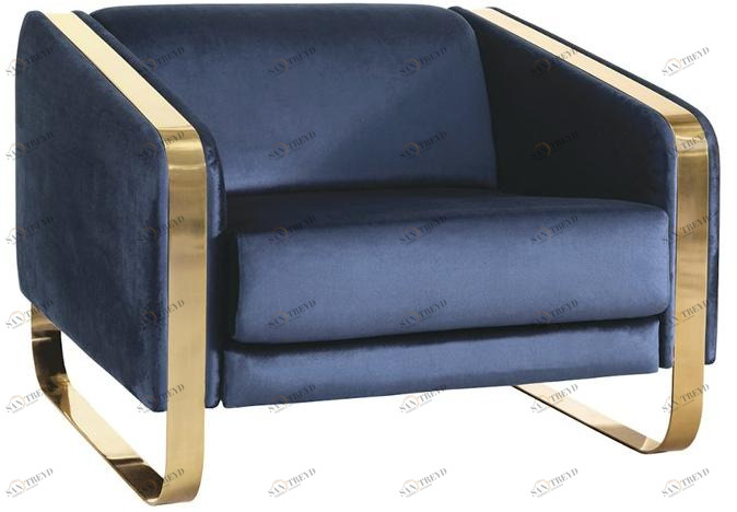 Jetclass Кресло на санках из ткани с подлокотниками Bohème Jbo304 Boheme