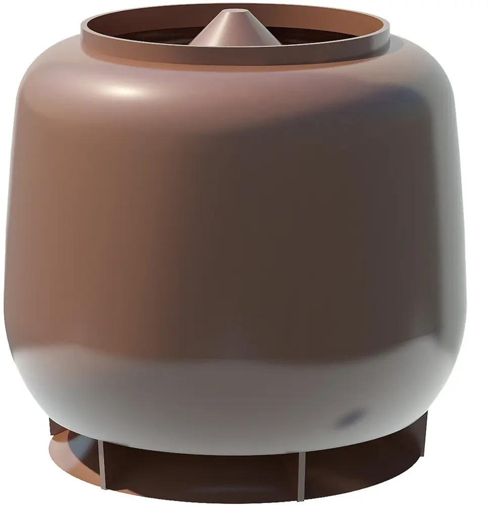 Колпак вентиляционный ТЕХНОНИКОЛЬ 110 мм коричневый для защиты кровельной системы 16126388