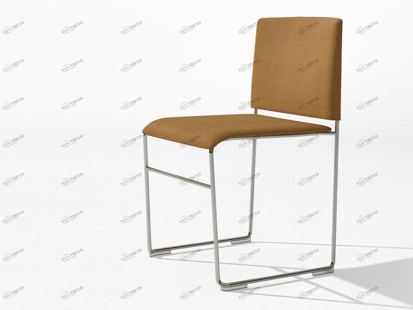 arper Санный стул с обивкой из ткани Stacy sun-id-1447837