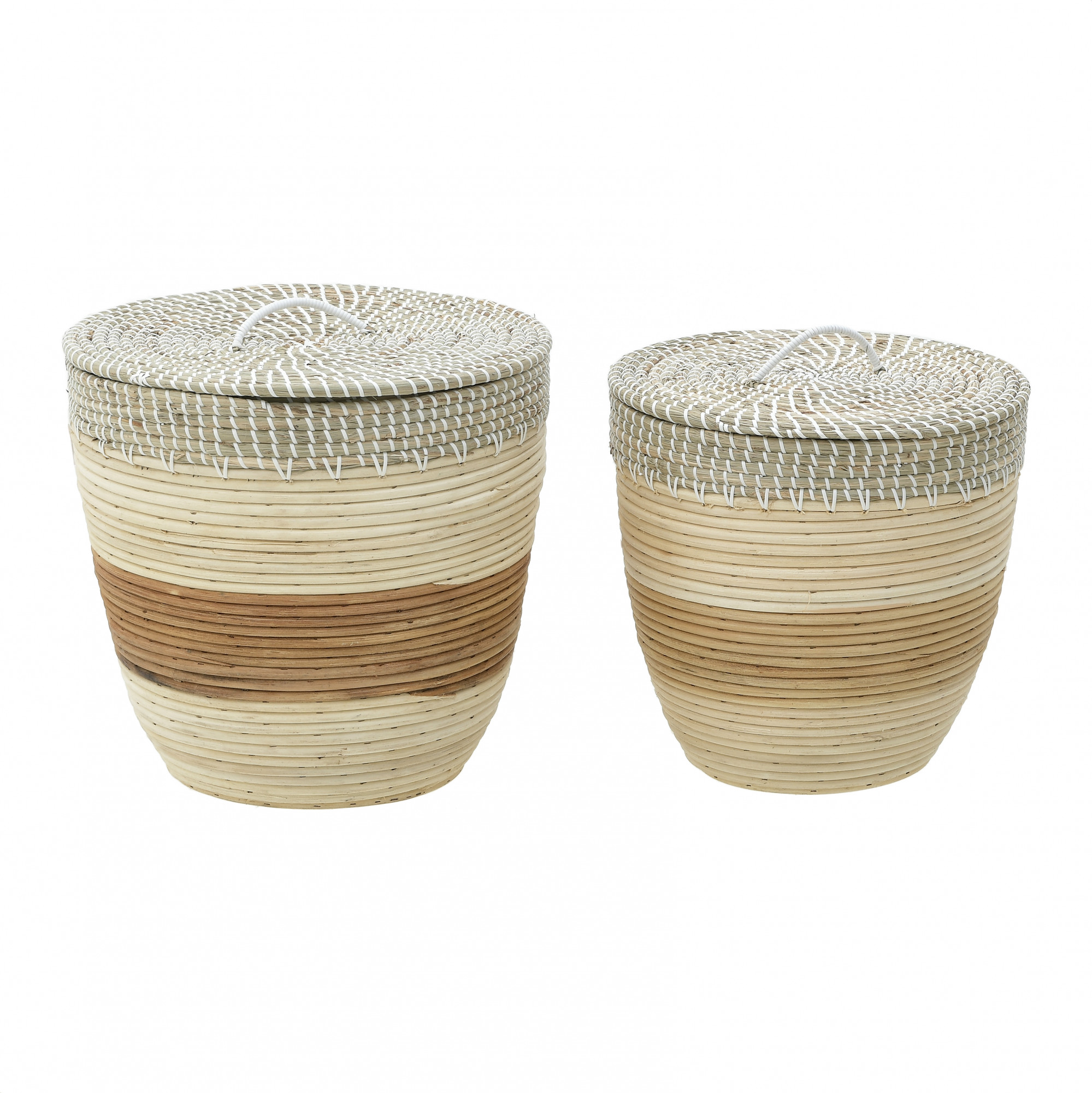 3870869.0018 КОРЗИНА С КРЫШКОЙ, НАБОР 2ШТ TO4ROOMS 