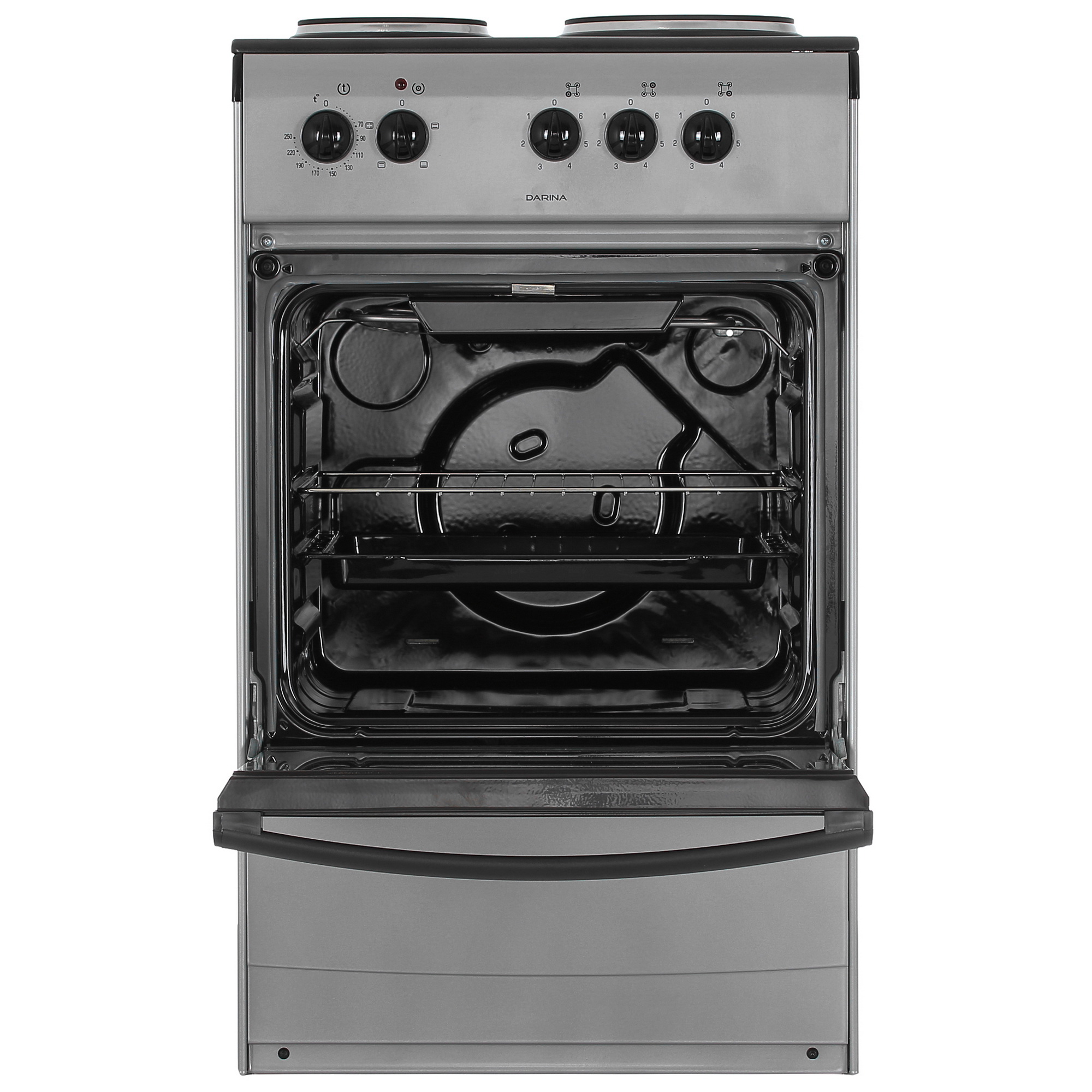 9934917 Электрическая плита DARINA E 33404 S серебристый STDN-0075322 - Вид №6