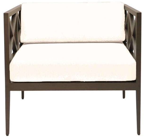 JANUS et Cie Кресло из алюминия с порошковым покрытием и подлокотниками Azimuth sun-id-1490617 - Вид №1