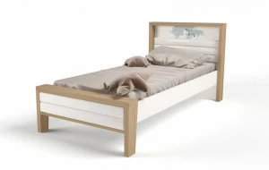 Кровать ABC-KING 190х120 №2MIX OCEAN №2 (с мяг.изнож) (голубой)