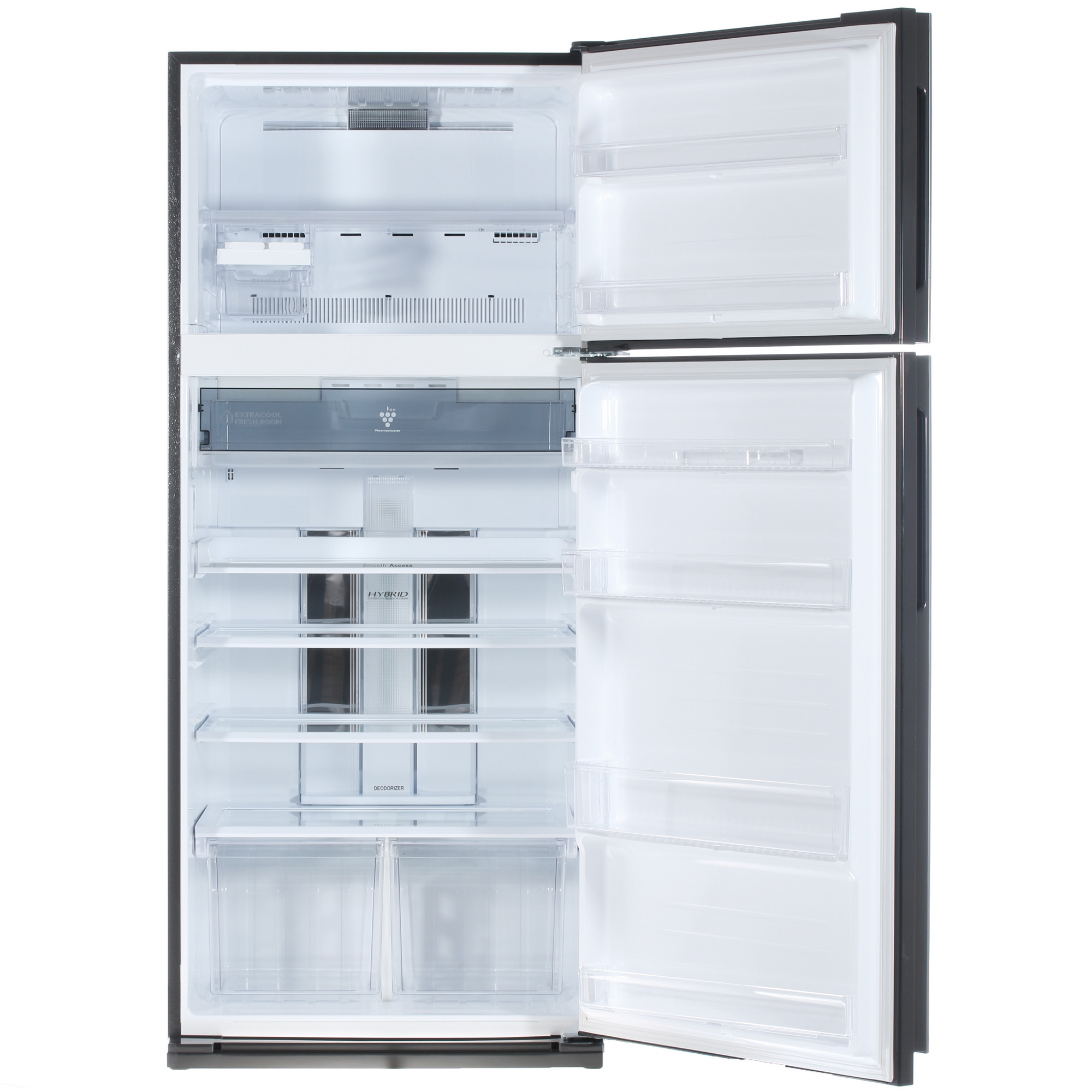 7919010 Холодильник с морозильником   Sharp SJXE59PMSL серебристый STDN-0033661 - Вид №1