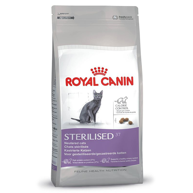 Т0033450 Корм для кошек Sterilised 37 для стерилизованных сух. 4кг ROYAL CANIN  - Вид №1