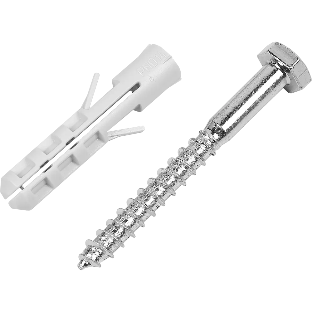 Дюбель распорный STANDERS PND 14×70 мм с шурупом для бетона и кирпича 83387781 STLM-1005107 - Вид №3