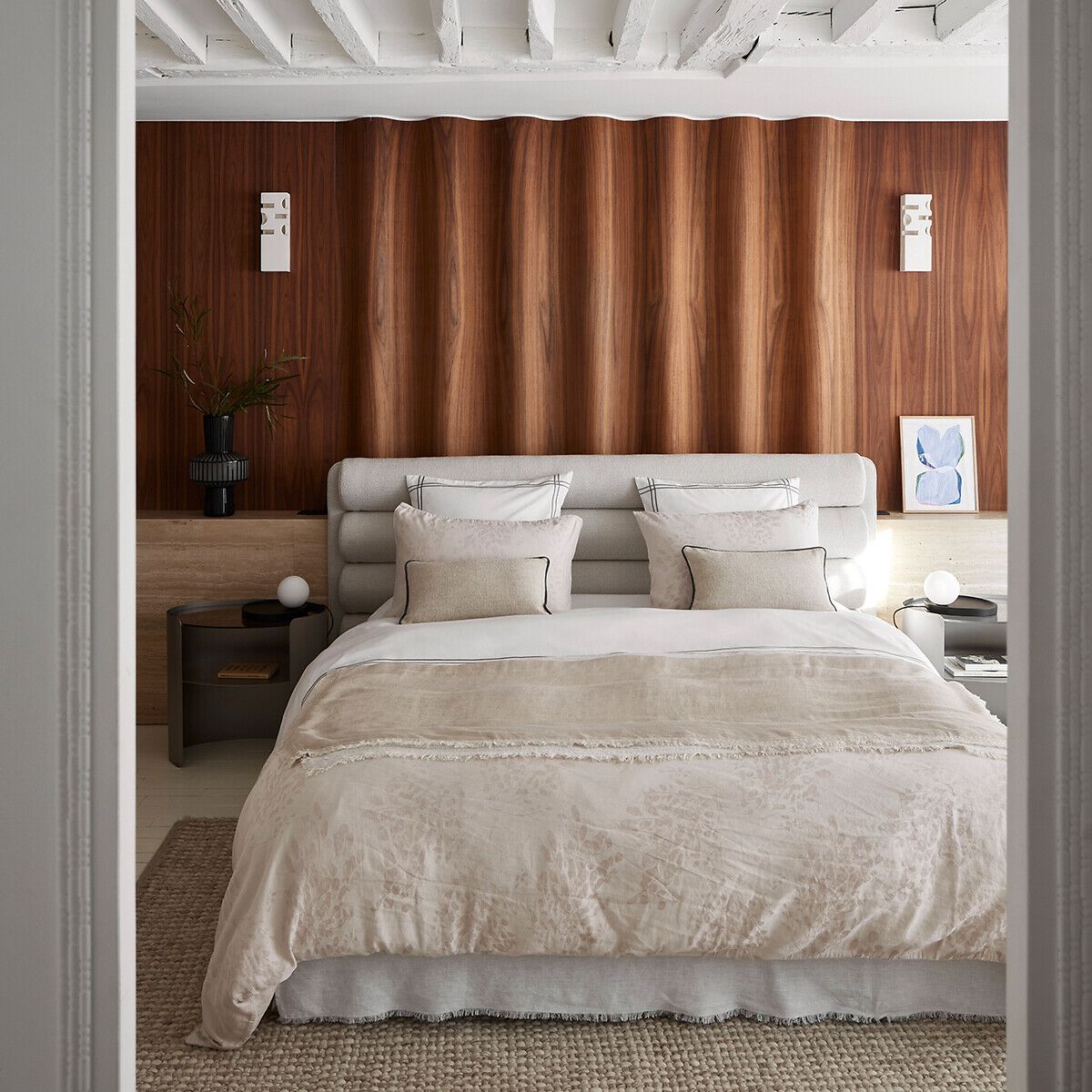 Мягкая ткань изголовье для двуспальной кровати AMPM KACHKA ARCH-00001086 - Вид №4