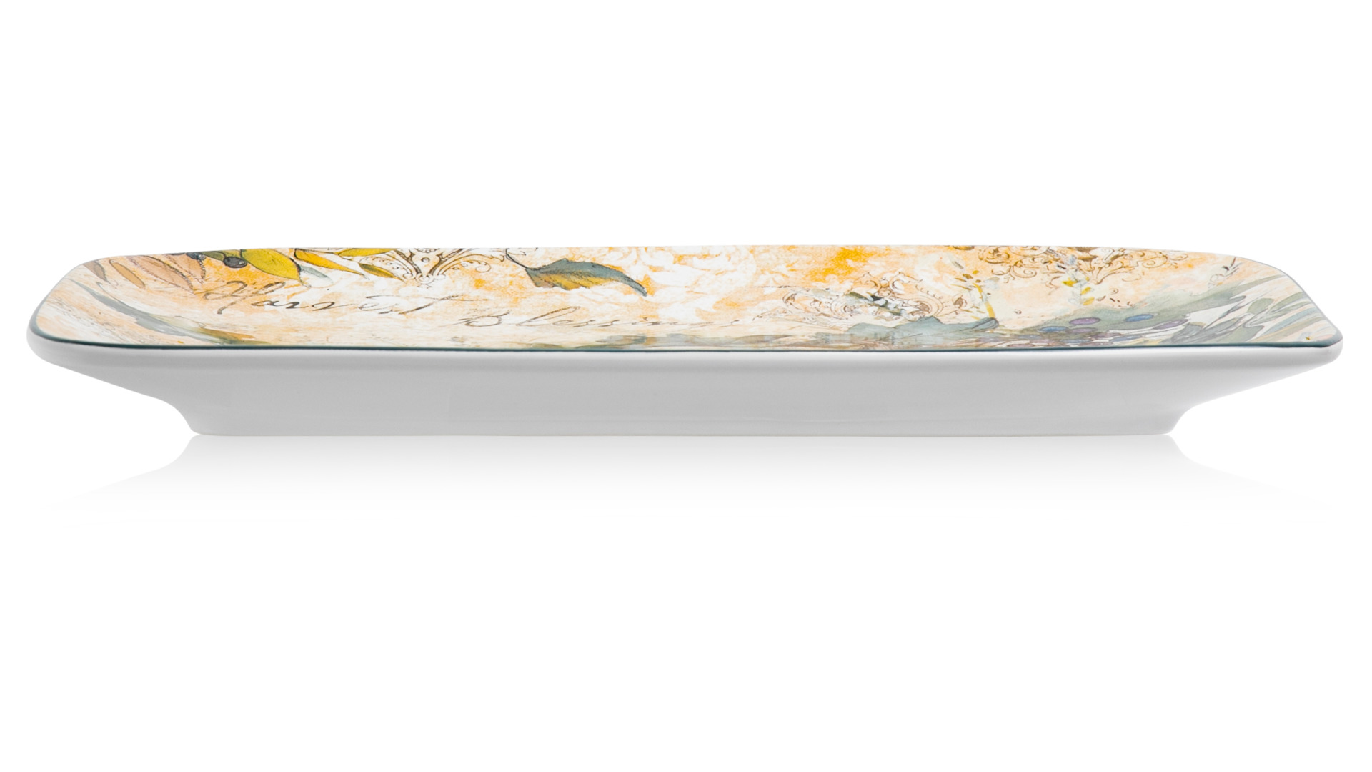 10661513 Certified International Блюдо прямоугольное Certified Int. Осенняя пора.Тыквы 35х25см, керамика Керамика  - Вид №1