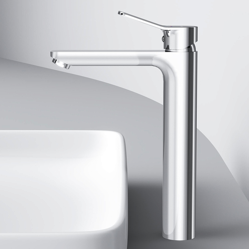 F85A92000 смеситель д/умывальника высокий хром шт. AM.PM X-Joy  - Вид №2