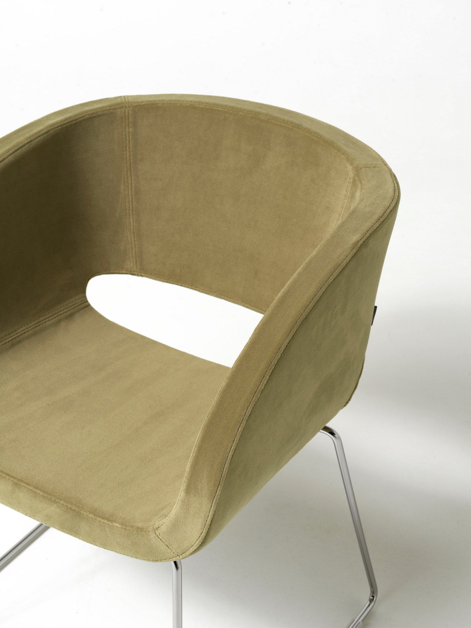 Стул для салазок из ткани для залов ожидания Diemme тщеславие ARCH-00036083 - Вид №5