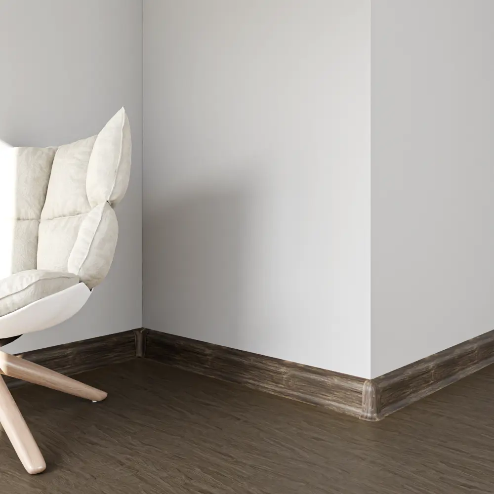 Плинтус напольный ARTENS ПВХ Кремано с кабель-каналом 5.5 см 83410224 STLM-0041057 - Вид №4