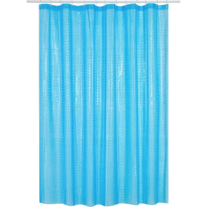 Штора для ванны Вилина Северное сияние с кольцами 180x180 см ЭВА цвет синий