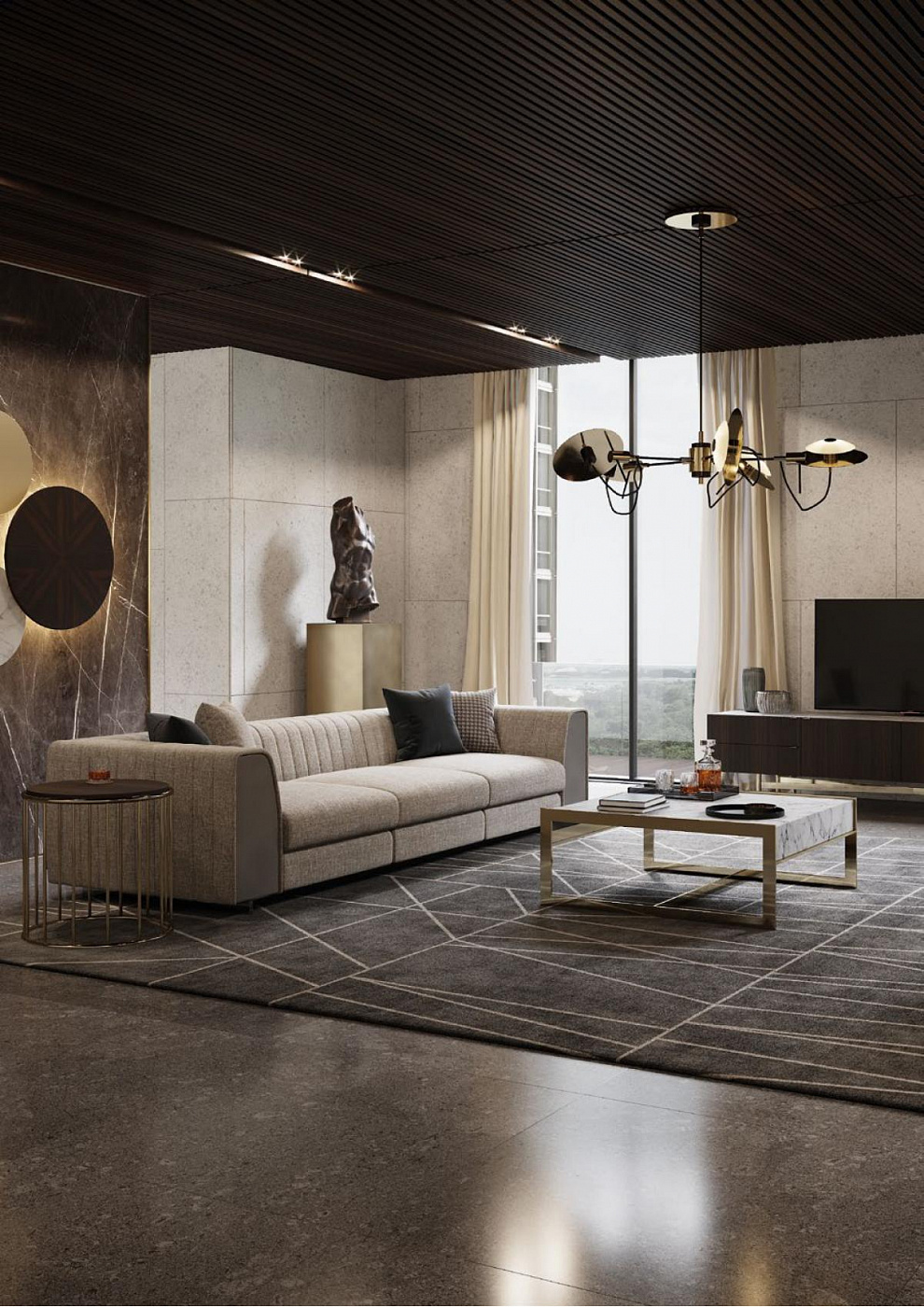 093446 Ковер LasKasas Wire - Вид №1