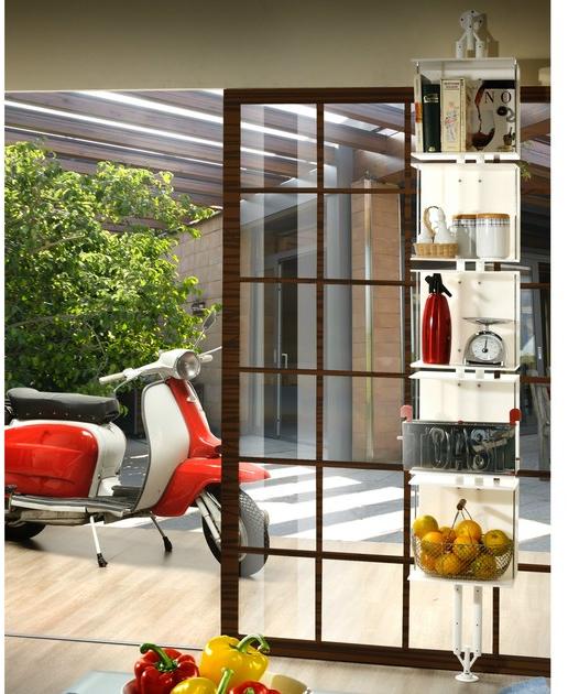 F.lli Orsenigo Модульный стеллаж из металла с креплением от пола к потолку sun-id-1381168 - Вид №5
