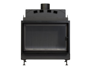 Закрытый дровяной камин