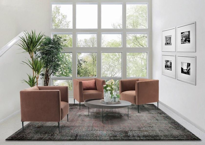 Marac Мягкое кожаное кресло с подлокотниками Morris sun-id-1413835 - Вид №1