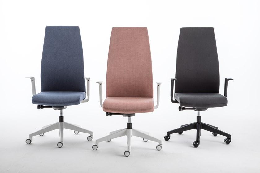 Luxy Регулируемое по высоте кресло руководителя из ткани с подлокотниками Smartoffice sun-id-1382492 - Вид №7