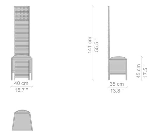 Стул из ясеня CASSINA HILL HOUSE 1 ARCH-00110187 - Вид №5