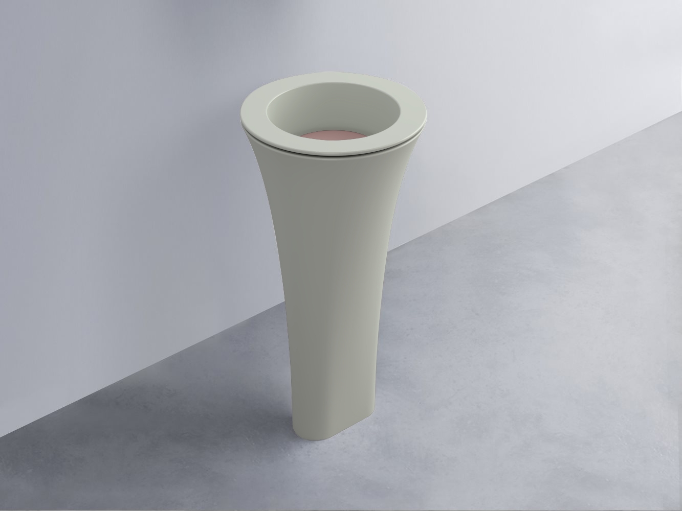 AMLA45-PM+AMPILT-CP+AMCOLT-PM Раковина Amedeo Tondo отдельностоящая cielo Enjoy + Amedeo Ceramica Cielo