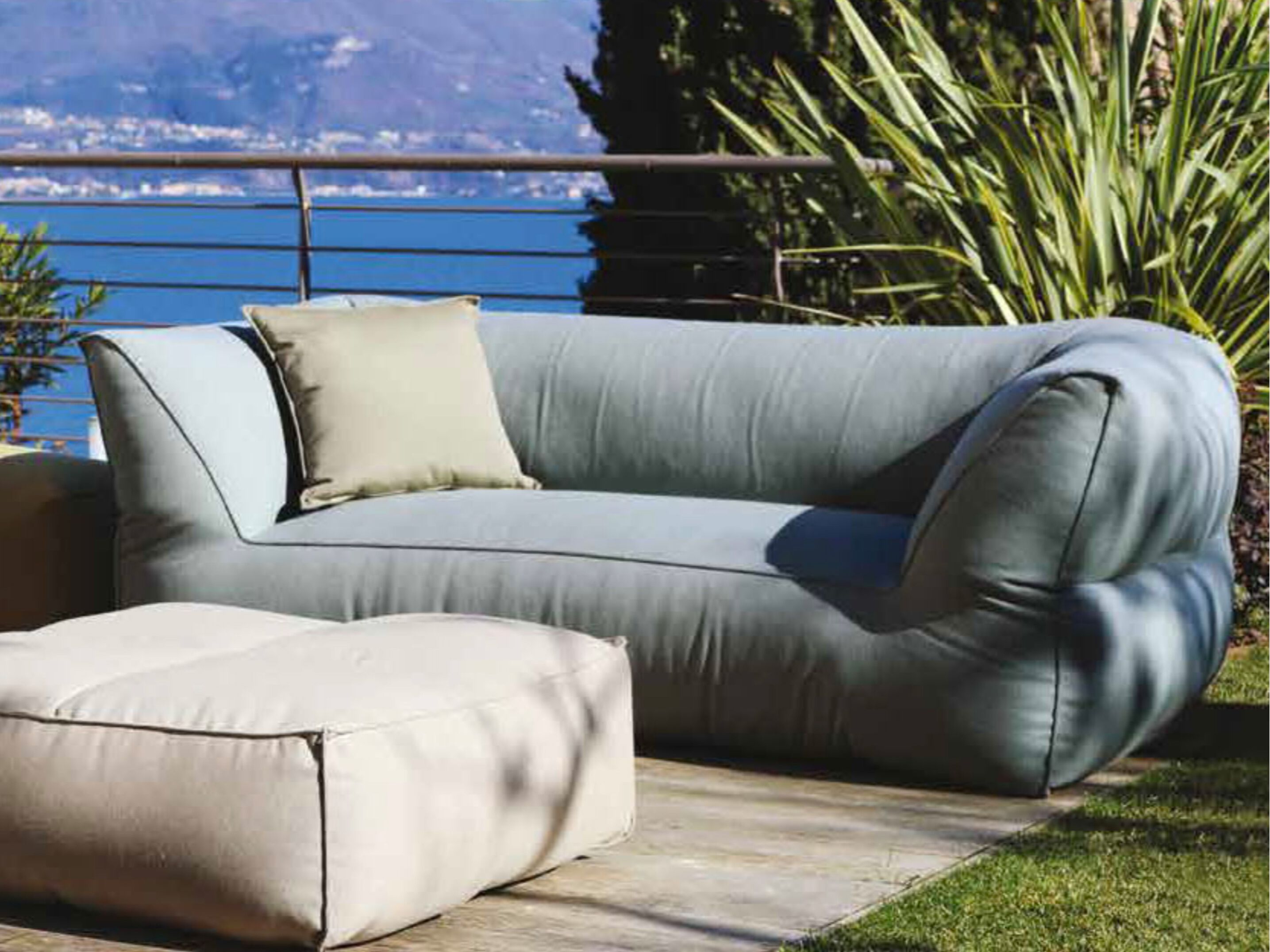 2-местный тканевый садовый диван GART Smurfone ARCH-00007118