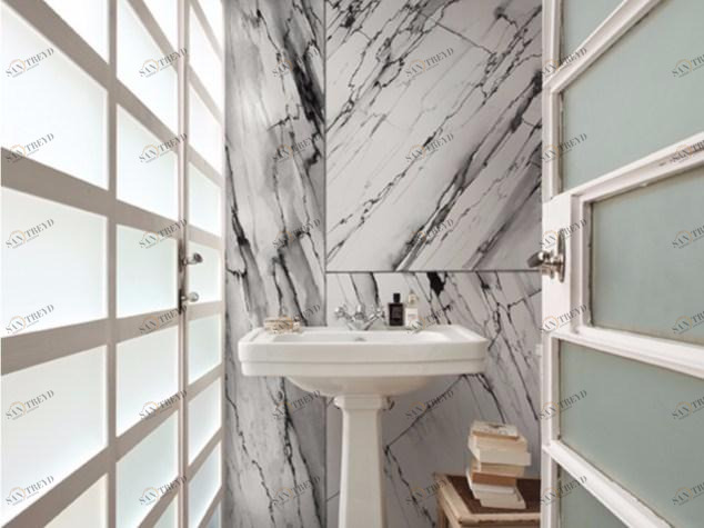 Wall&decò Водонепроницаемые обои из стекловолокна с эффектом мрамора Wet system 16 sun-id-1496926