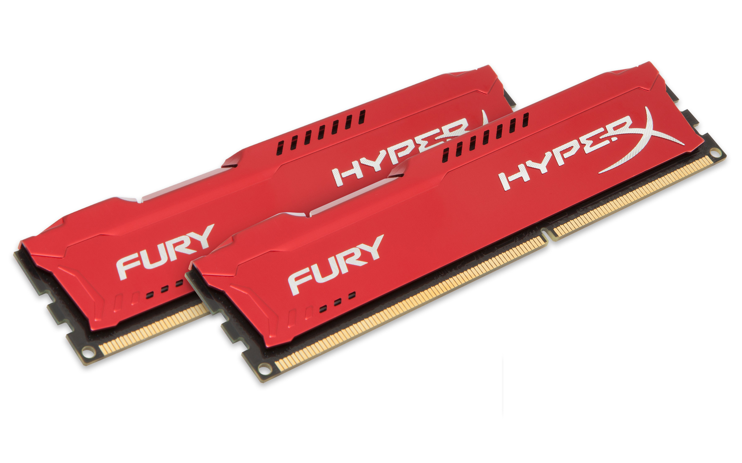 HX313C9FRK2/8 8gb 1333mhz ddr3 cl9 dimm (kit of 2) hyperx fury red series Kingston Santreyd  - Вид №1