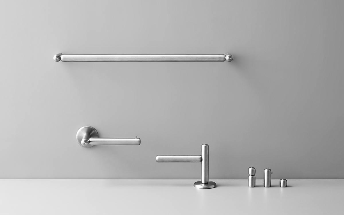 12800202002 Запасной держатель для рулонов туалетной бумаги Pebbled line Bjarke Ingels Group  - Вид №1