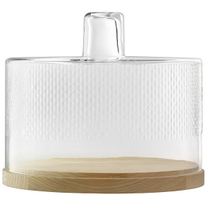 G1711-29-148 Блюдо сервировочное с крышкой wicker, D29 см LSA International