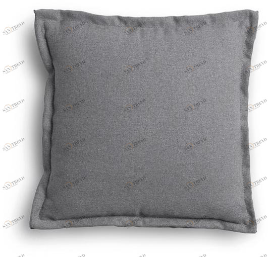 Bodema Однотонная квадратная подушка из ткани sun-id-1501375