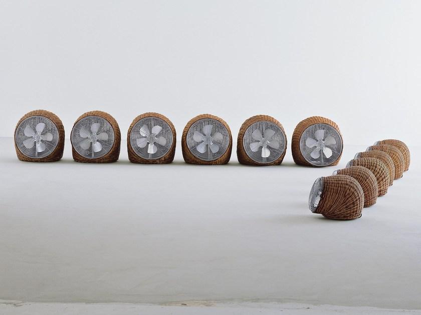 Gervasoni Напольный вентилятор из темного пулута ручной работы Wind sun-id-1413301 - Вид №1