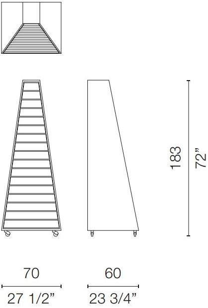 Cappellini Комод на колесиках  Pc_16  - Вид №2