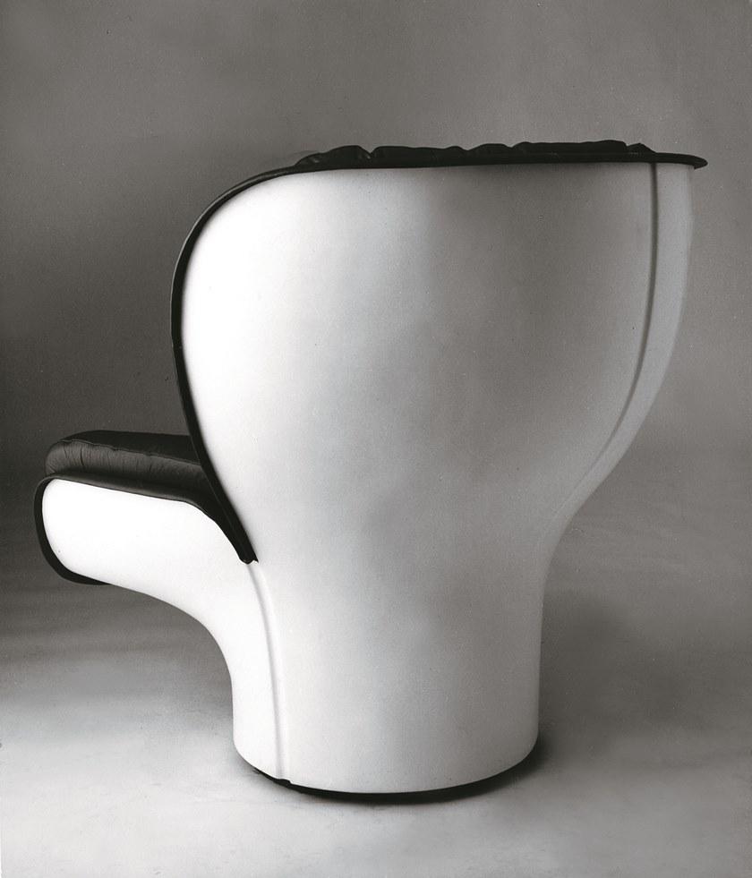 Longhi Поворотное кожаное кресло Loveluxe X 105 - Вид №4