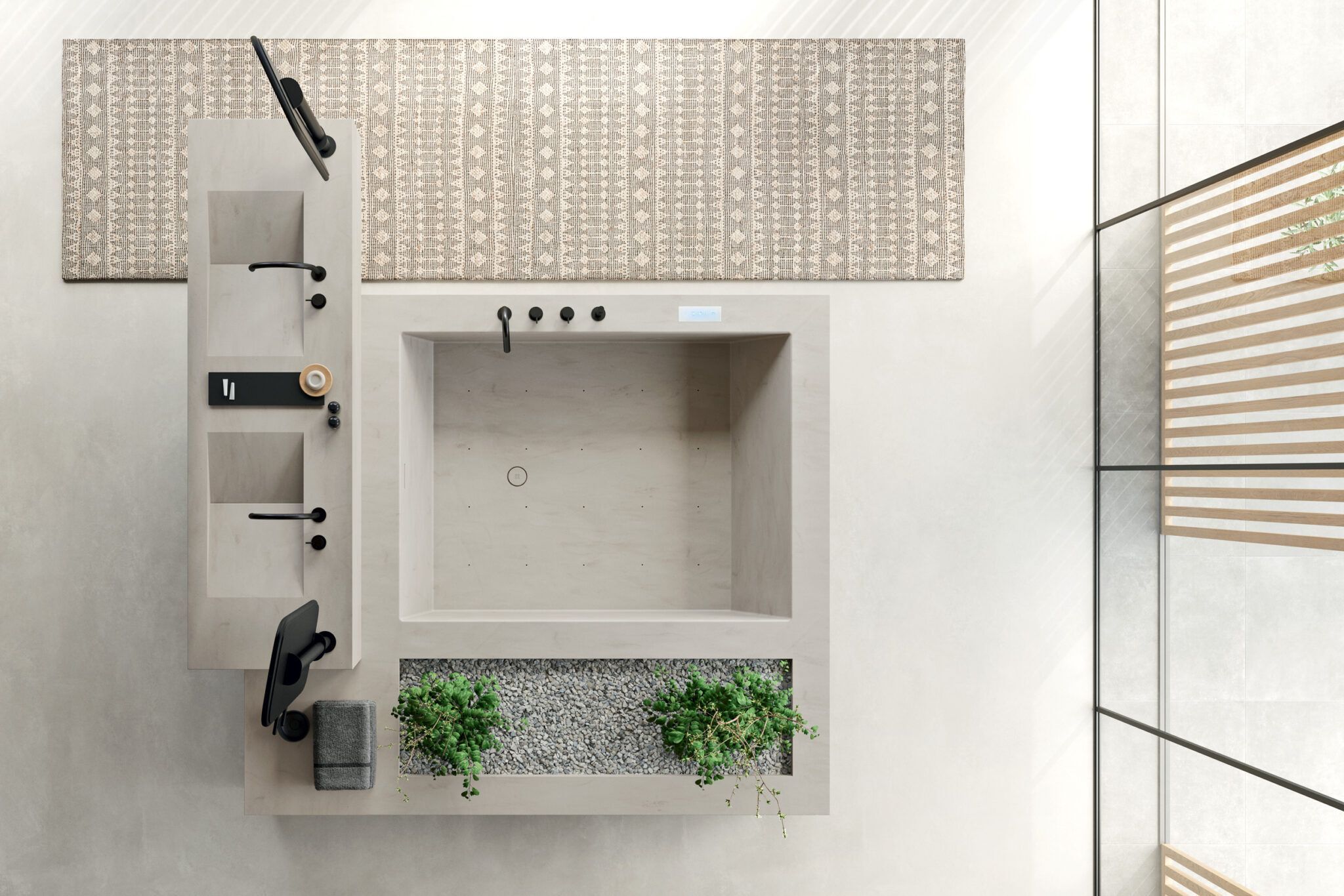 Ванна Corian® Rexa уникальный ARCH-00095308 - Вид №3