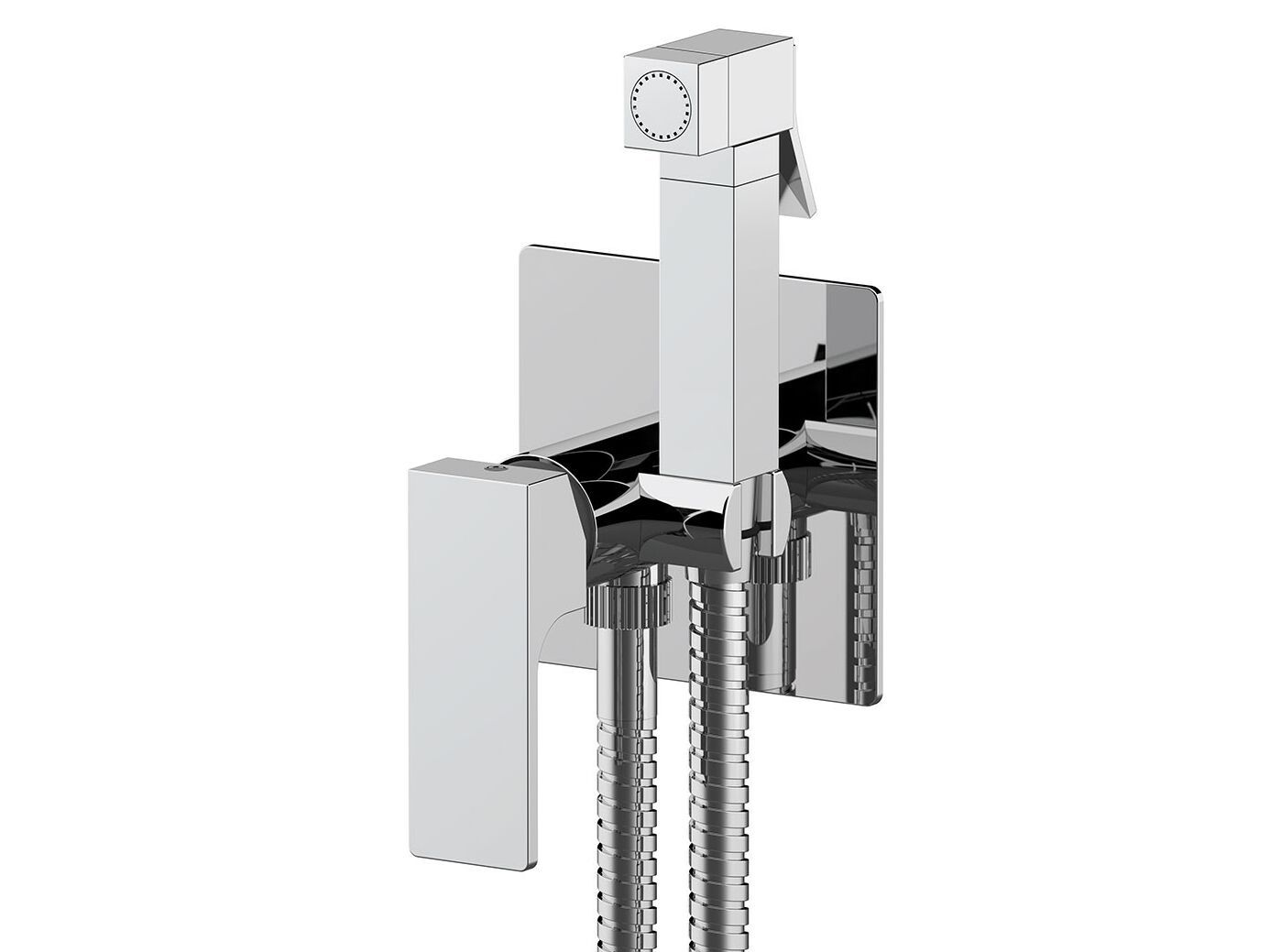 Встраиваемый смеситель для душа с ручным душем Rubinetterie Mariani Rebel ARCH-00022506 - Вид №1