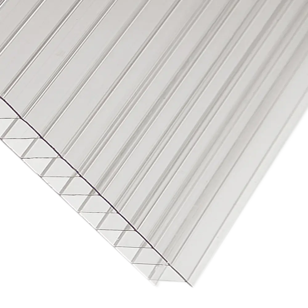 89150225 Поликарбонат сотовый Киви 10 мм 1.05x2 м прозрачный STLM-0079141 Santreyd 