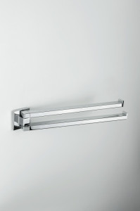 B3712 BasicQ Полотенцедержатель 2-ой поворотный COLOMBO Basic Q