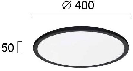 Terzo Light Светодиодный потолочный светильник из стали  V4187500  - Вид №1