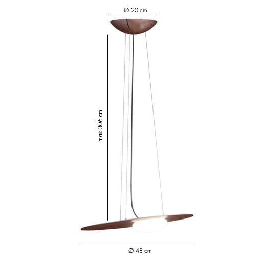 Алюминиевый светодиодный подвесной светильник AXOLIGHT Kwic ARCH-00074918 - Вид №7