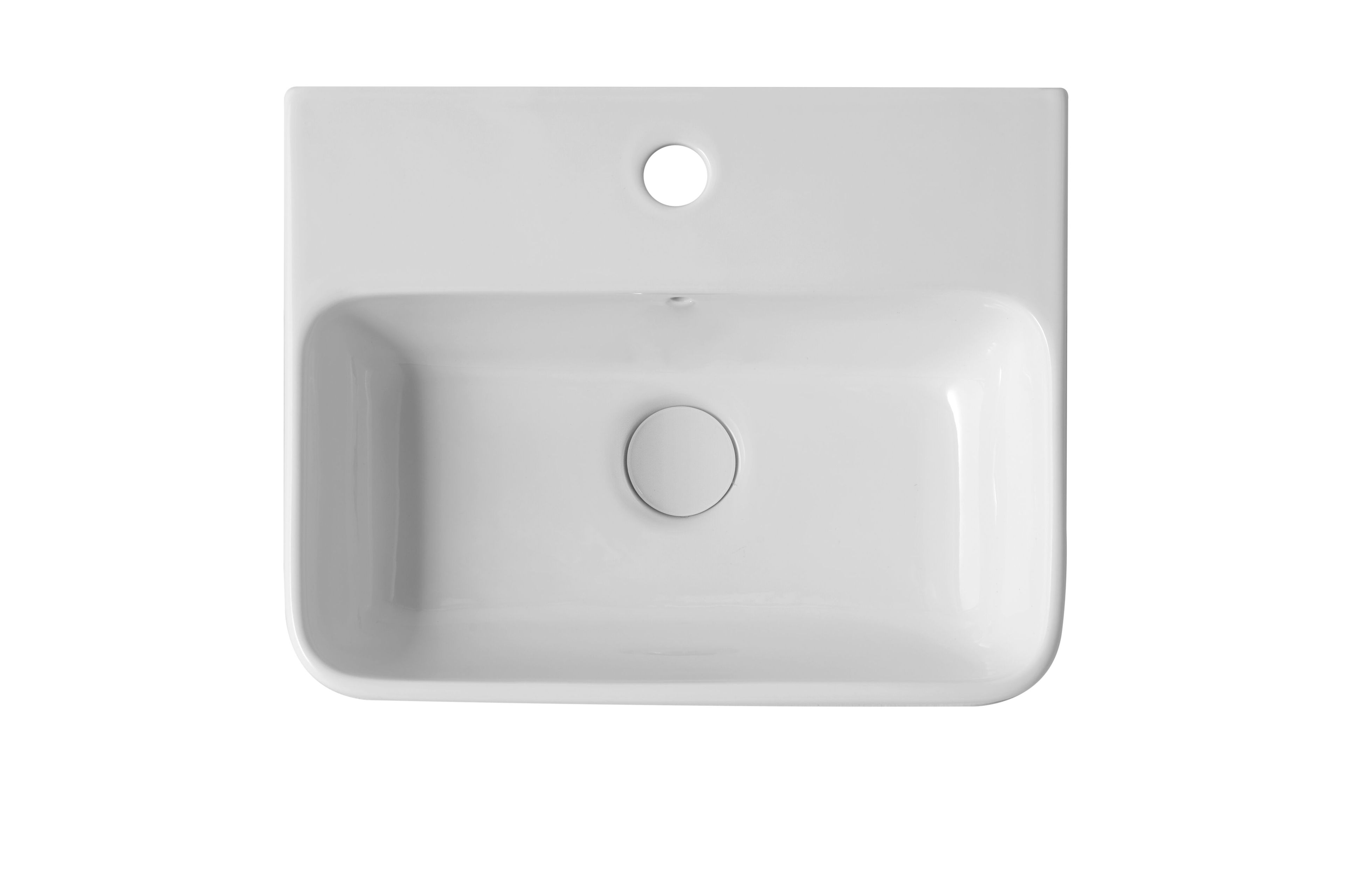 Керамическая прямоугольная ручная мойка COLAVENE мини-умывальники ARCH-00063375 - Вид №2