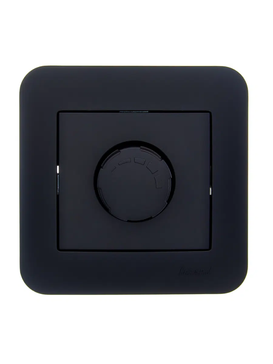 ASTI Диммер 800 Вт чёрный бархат LEZARD 7081-4242-115